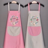 春夏新款防水防油日系圍裙