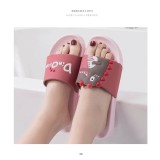 恐龍浴室防滑拖鞋 (紅色)