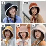 日系護耳毛絨針織帽