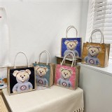 可愛小熊手提袋