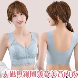 大碼無鋼圈薄款美背內衣(膚色)