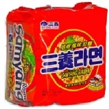 《韓國三養》培根風味拉麵(120公克x4入) 庫存出清~買一送一 (有效期限2011.07.07)特價至3/31止
