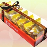 夏威夷豆塔 (桔香檸檬風味)精緻小禮盒6入裝