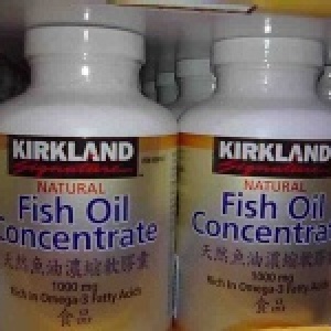 Kirkland天然魚油濃縮膠囊