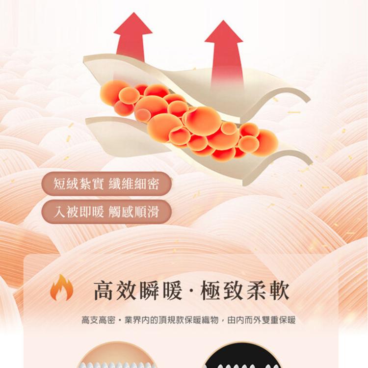 【沐眠居家】法式優雅塔芙絨保暖抗靜電 加大床包被套四件組【任選】即瞬保暖 熱感蓄溫