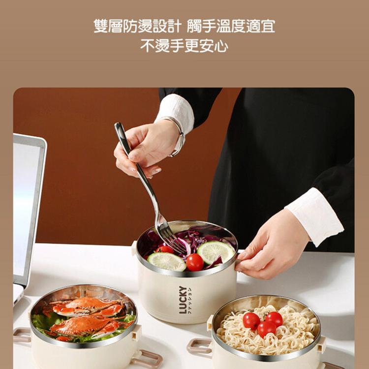 【CityStar】加厚不鏽鋼分層保溫便當盒 (三層款)