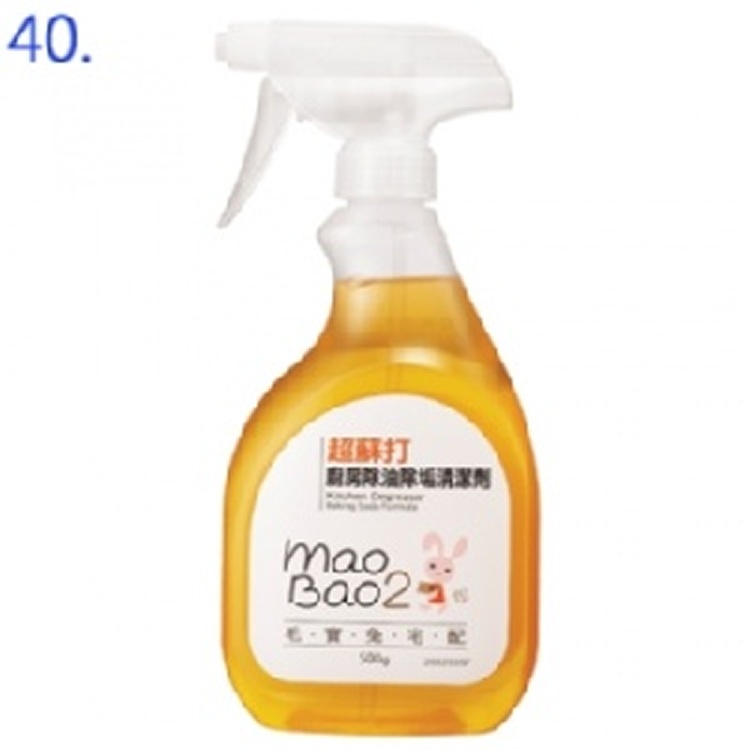 毛寶兔超蘇打廚房清潔劑500g 噴槍瓶