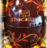 ★糖果☆頂級純金愛巧克力蛋-鐵罐 土耳其進口，三色金彩蛋榛巧