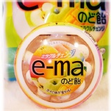 ★糖果☆UHA味覺 e-ma綜合水果喉糖圓罐 少女時代 代言 可愛小圓盒 風靡多國的超夯糖果