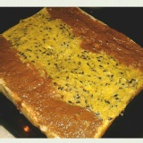 黑芝麻奶酥巧克力厚片 (奶素)