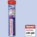 德國DM發泡錠(維他命C＋鐵) 經期前中後,歐洲第一國民品牌，紅蓋黑藍莓口味