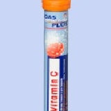 德國DM發泡錠(高單位左旋C) 歐洲第一國民品牌，橘蓋紅葡萄柚口味