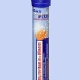 德國DM發泡錠(綜合維他命＋礦物質) 歐洲第一國民品牌，藍蓋柳橙口味