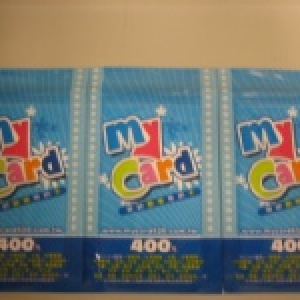 MY CARD 400點