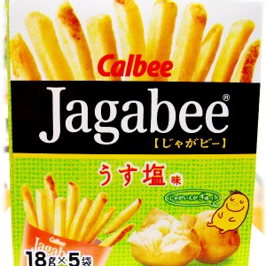 calbee Jagabee 加勒比薯條先生 ( 鹽味 ) 【預購】6月底7月初到貨 日本進口.售完為止.美味超人氣.老饕就知道 特價：$95