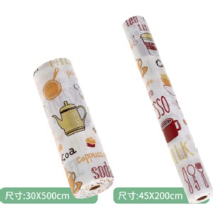 可裁剪印花防油櫥櫃抽屜紙餐墊 30*500cm