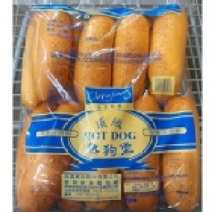 客萊斯麥 頂級熱狗堡麵包(90g*18入) #3847