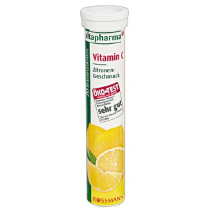 德國ROSSMANN發泡錠(高維他命c) ，黃瓶檸檬口味 特價：$89