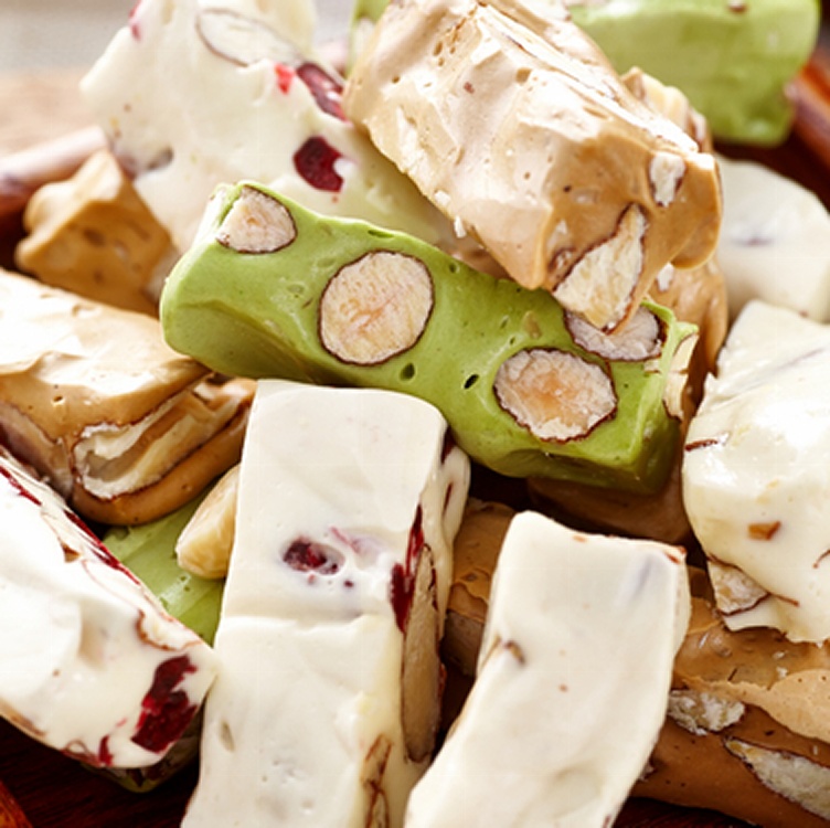 【布蕾派對】頂級杏仁菓牛軋糖(综合) 250g/盒