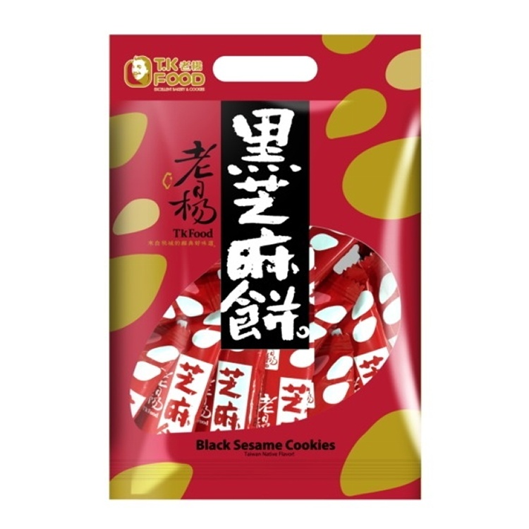 老楊 黑芝麻餅 大包裝 (23入)