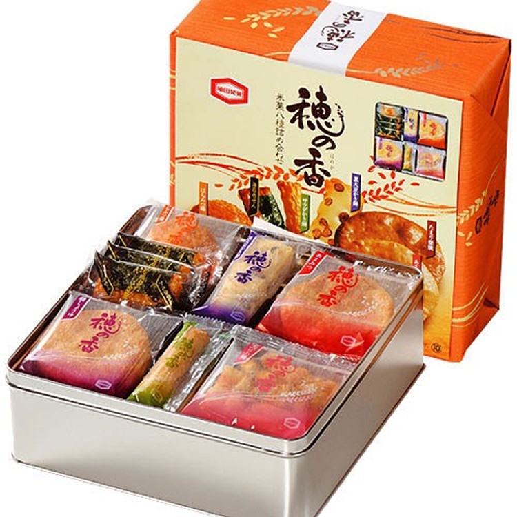 龜田製穗之香 米果禮盒 (附提袋)