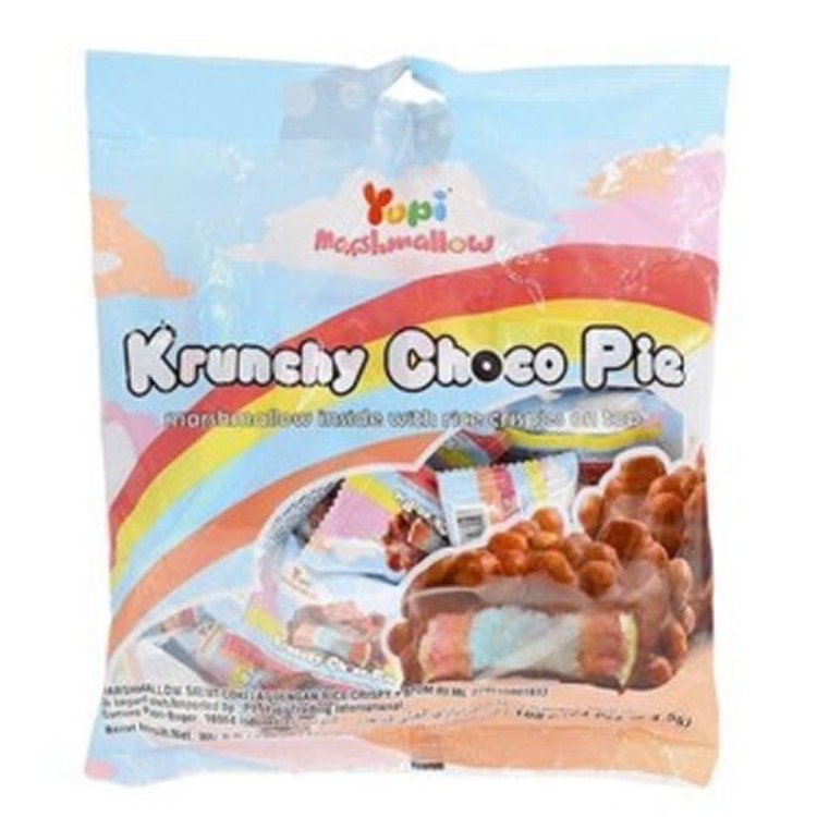 Yupi呦皮脆米巧克力棉花糖108g(24入)