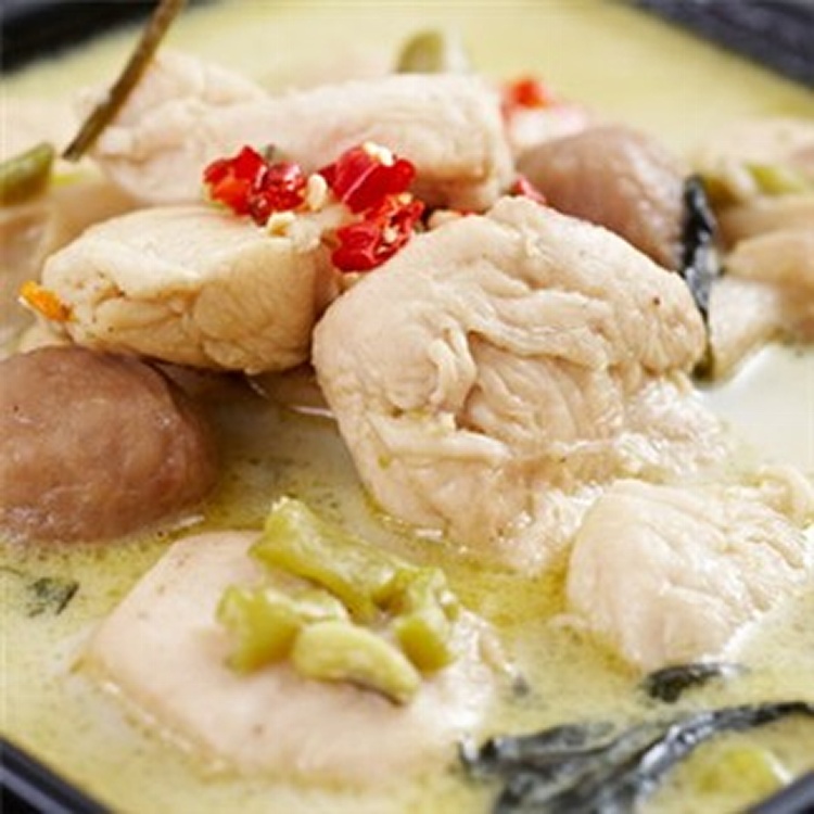 綠咖哩椰汁豬/雞