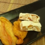 牛軋糖--芒果 新品推薦 限量50斤賣完就沒有了!! 杏仁 低甜度 半斤(300g) 特價：$100