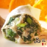 韭菜扁食 使用最香濃的純芝蔴香油 特價：$115