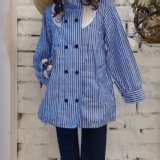 長版條紋襯衫 出清 7折