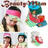 【Beauty Mom】2011 韓國同步現貨 小熊童帽 兒童 帽子 空頂帽 遮陽帽 |5月新品|