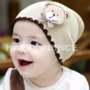 【Beauty Mom預購商品】 韓國爆賣款 蝴蝶結小熊兒童套頭帽