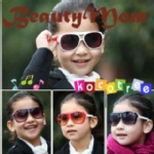 【Beauty Mom】2011夏季新款純色兒童太陽眼鏡/兒童眼鏡/防紫外線寶寶眼鏡