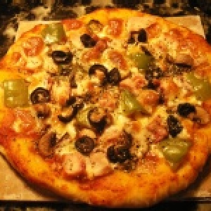 地中海式香料雞肉pizza 8吋