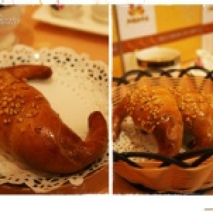 【貝妮亞】－花生－三峽金牛角麵包試吃破盤價