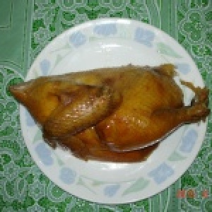 蔗香燻半雞不切塊