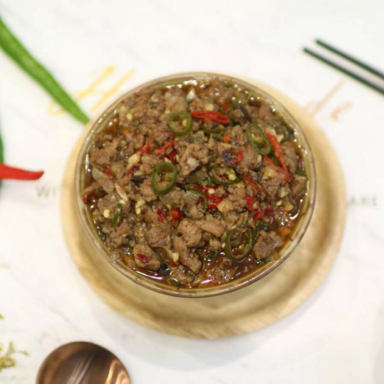 【海森食品】香辣牛肉哨子 中式料理