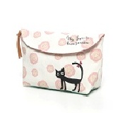 【日本noafamily】玫瑰領結貓手拿包 特價：$630