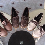 熱賣時尚女鞋 休閒綁帶單鞋 帆船鞋 三色現貨特價 特價：$299