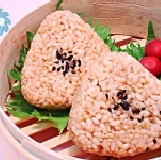發芽玄米飯糰(京都辣七味) [180gx4入](全素)香辣白玉蘿蔔+鮮美綠藻絲, 高膳食纖維新配方！