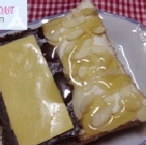 巧克力起士+蜂蜜奶油 小朋友的最愛~