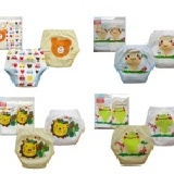 日單可愛動物三層學習褲(2入組)