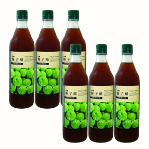 免運!【台糖】梅子醋 600ml(6瓶/組) (1組6瓶，每瓶208.3元)