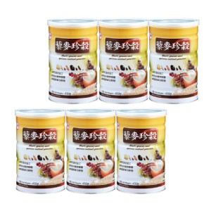 免運!【台糖】藜麥珍穀 450g(6罐/組) (1組6罐，每罐250.1元)