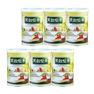 免運!【台糖】黑穀堅果 450g(6罐/組) (1組6罐，每罐250.1元)