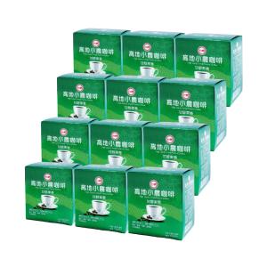 免運!【台糖】12盒 高地小農濾掛式咖啡(甘醇果香)(6包/盒)x12盒 10公克/包；6包/盒