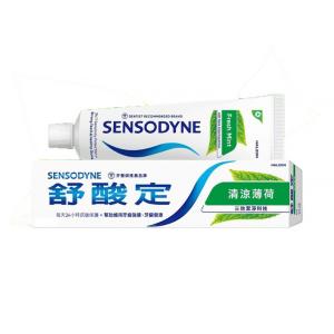 【SENSODYNE 舒酸定】長效抗敏牙膏-清涼薄荷160g