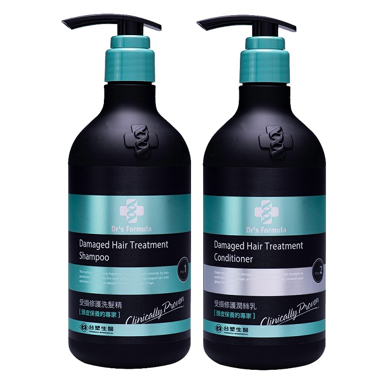 【台塑生醫】受損修護洗髮精/潤絲乳