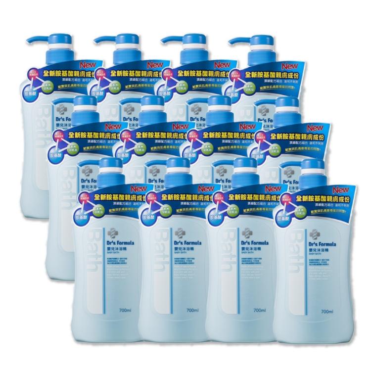 【台塑生醫】Dr's Formula嬰兒沐浴精700ml 3瓶/6瓶/12瓶