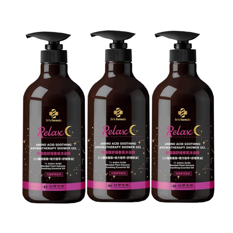《台塑生醫》Dr's Formula胺基酸舒緩香氛沐浴乳(花園夢境香氛)800g